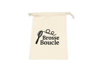Petit sac en tissus pour la Brosse Définissante pour cheveux bouclés